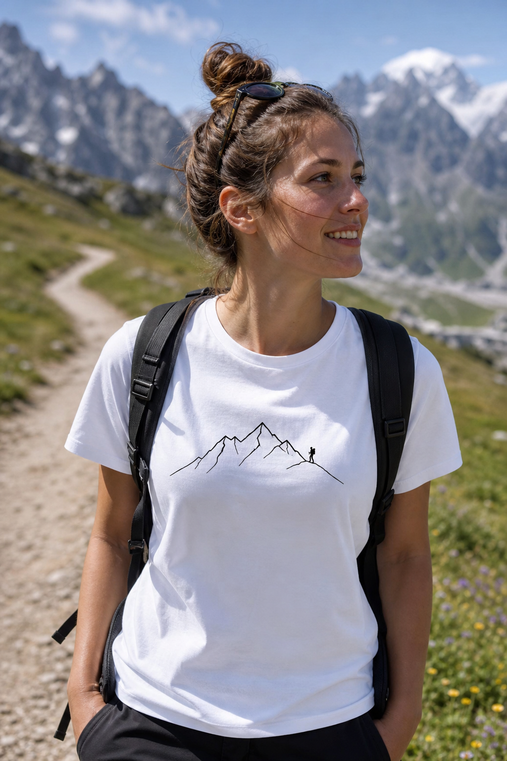 Photo de voyage à poser sur un t-shirt personnalisé DIY