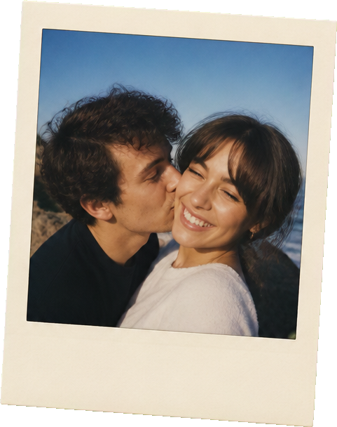 Polaroid d’un souvenir, prêt à envoyer